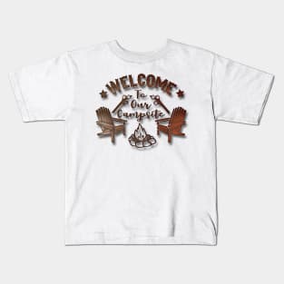 Welcome to our Campsite Kids T-Shirt